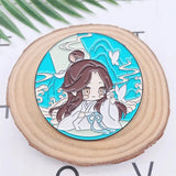 Xie Lian Metal Badges Pins Heaven Official Blessing Women Brooch Charms