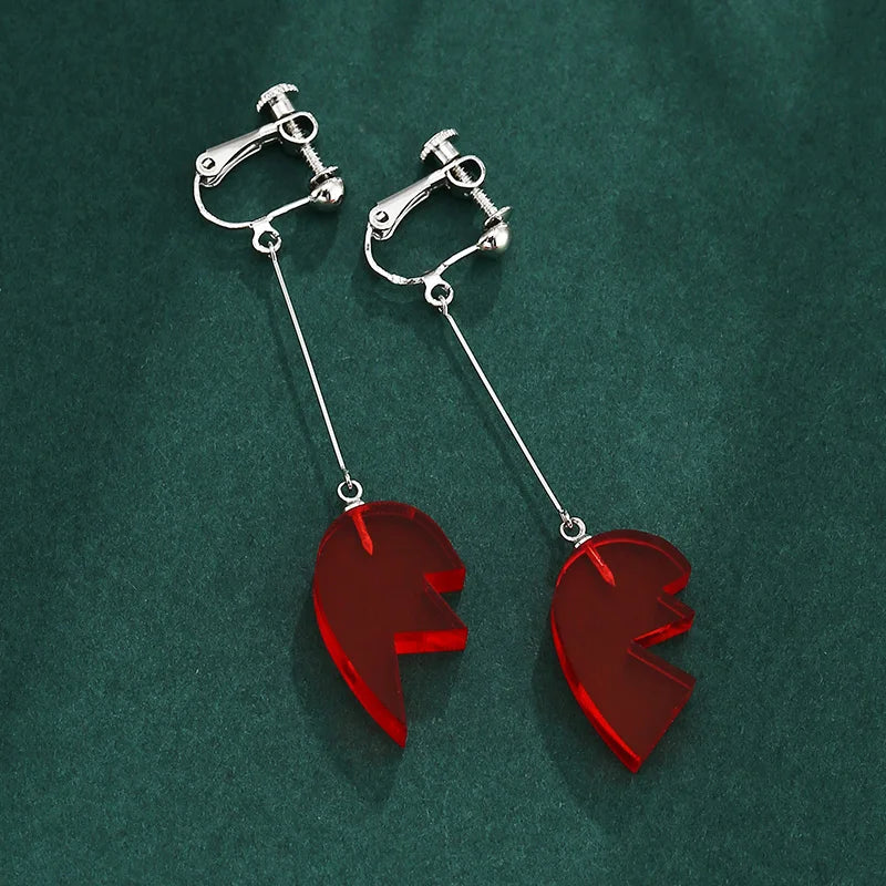 Jojo Rohan Kishibe Pen Nib Earring 925 Sterling Silver Cosplay Jewelry