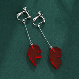 Jojo Rohan Kishibe Pen Nib Earring 925 Sterling Silver Cosplay Jewelry