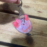 Bungou Stray Dogs Dazai Osamu & Nakahara Chuuya Keychain Acrylic