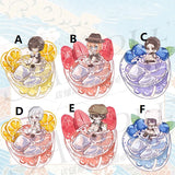 Bungou Stray Dogs Dazai Osamu & Nakahara Chuuya Keychain Acrylic