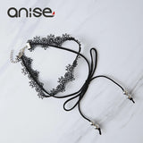 Anise Arrival Velvet Choker Necklaces Alloy Tassels Long Necklace