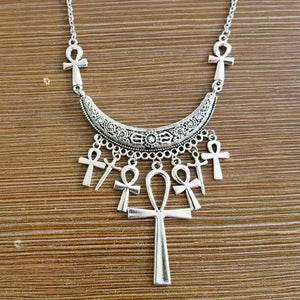 Ankh Necklace Gothic Chain Necklace