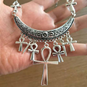 Ankh Necklace Gothic Chain Necklace