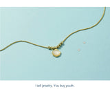 Copper Foot Chains Shell Pendant Anklet for Women
