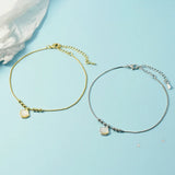 Copper Foot Chains Shell Pendant Anklet for Women