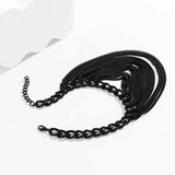 Anklet Coating Rows Chains Women Girls Jewelry HA23227
