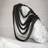 Anklet Coating Rows Chains Women Girls Jewelry HA23227