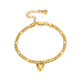 Stainless Steel Cuban Link Anklet Women's Leg Chain Foot Jewelry