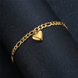 Stainless Steel Cuban Link Anklet Women's Leg Chain Foot Jewelry