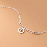 Silver 925 Anklets for Women - Geometric Round Beads, Adjustable Foot Bracelet