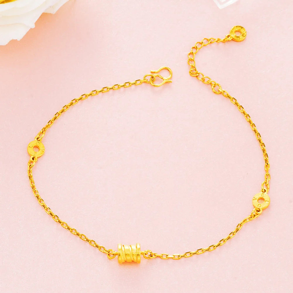 Anklets for Women 24K Bracelet Ankle on The Leg Egirl Foot Jewelry