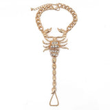 Scorpion Anklet Bracelet Bohemian Jewelry Beach Foot Toe Ring