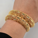 Annayoyo Dubai Party Wedding Bangle & bracelets Women Decoration Bangle