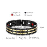 Stainless Steel Magnetic Health Bracelet