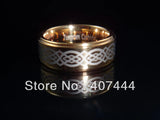 Tungsten Carbide Wedding Rings - Golden or Polished Ring