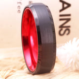 Anniversary Gift Wedding Rings For Women Men's Tungsten Ring