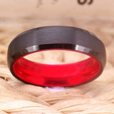 Anniversary Gift Wedding Rings For Women Men's Tungsten Ring