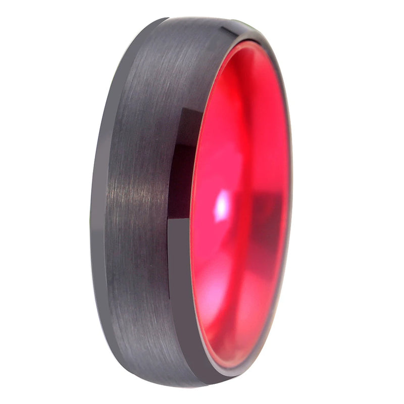 Anniversary Gift Wedding Rings For Women Men's Tungsten Ring