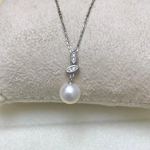 925 Silver Pendant Base for Pearl Crystal Jade Agate 5pcs