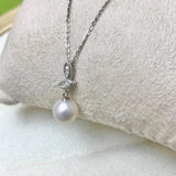 925 Silver Pendant Base for Pearl Crystal Jade Agate 5pcs
