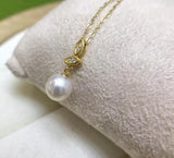 925 Silver Pendant Base for Pearl Crystal Jade Agate 5pcs