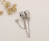 925 Silver Wheat Safety Chain for Bracelet & Bangle