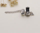 925 Silver Wheat Safety Chain for Bracelet & Bangle