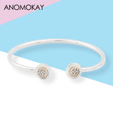 S925 Silver Bracelets Bangles for Men Women Couple Jewelry Gift