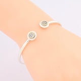 S925 Silver Bracelets Bangles for Men Women Couple Jewelry Gift