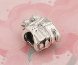 925 Silver Happy Mother's Charm for Bracelet & Necklace