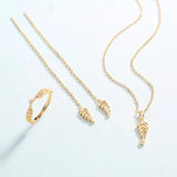 Sterling 925 Silver Leaf Drop Earrings for Women
