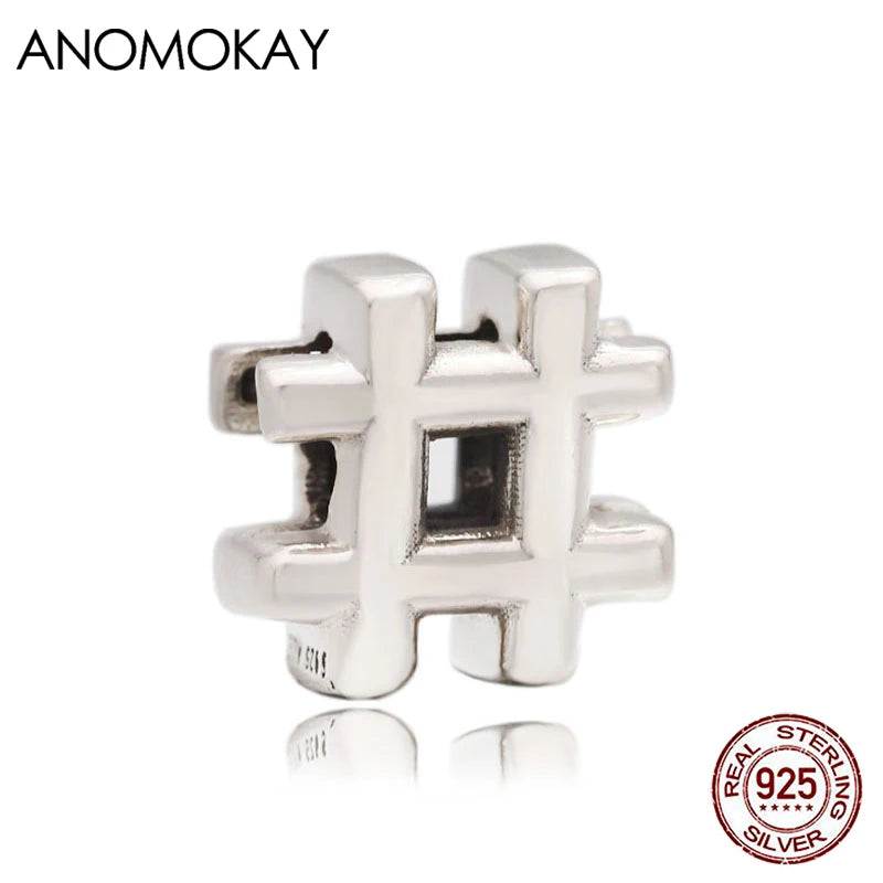925 Silver Bead for Bracelet & Bangle, Real Sterling Silver Charms