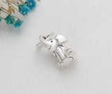 925 Silver Elephant Charm Pendant for Bracelet & Bangle DIY Jewelry