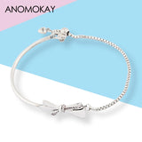 925 Silver Butterfly Bracelet - Women's Jewelry Gift