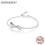 925 Silver Butterfly Bracelet - Women's Jewelry Gift