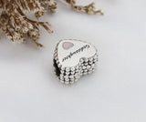 Arrival Goddaughter Letter 925 Silver Heart Charm