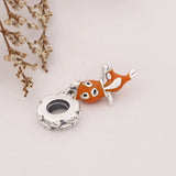 Animal Pendant Charm for Bracelets, 925 Sterling Silver Jewelry