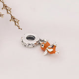 Animal Pendant Charm for Bracelets, 925 Sterling Silver Jewelry