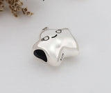 Arrivals Lovely Smile Five-pointed Star Silver Charm for Bracelet Necklace
