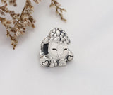 925 Silver Sheep Charm for Bracelet DIY Jewelry Making