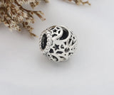 925 Silver Charm for Bracelet & Bangle, Real Sterling Silver Beads for DIY