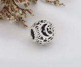 925 Silver Charm for Bracelet & Bangle, Real Sterling Silver Beads for DIY