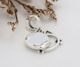 Enamel Pet Charm for DIY Bracelet Necklace 925 Silver Bead