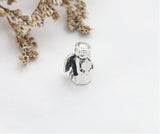 Romantic Angle Wings Heart Charm Bracelet 925 Silver Bead DIY Jewelry