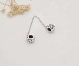 Anomokay Romantic Magic Love Heart Clasp Silver Safety Chain