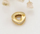 Crystal Spacer Charm Bead for Diy Bracelet Bangle Making