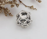 925 Silver Starry Sky Ball Charm for Bracelets & Bangles