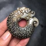 Hand-carved Ancient Jade Pendant