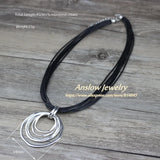 Anslow Jewelry Multilayer Round Chokers For Women Collar Statement Necklace
